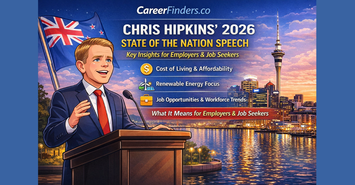 Chris Hipkins Delivers 2026 State of the Nation Speech: What Employers and Job Seekers Need to Know