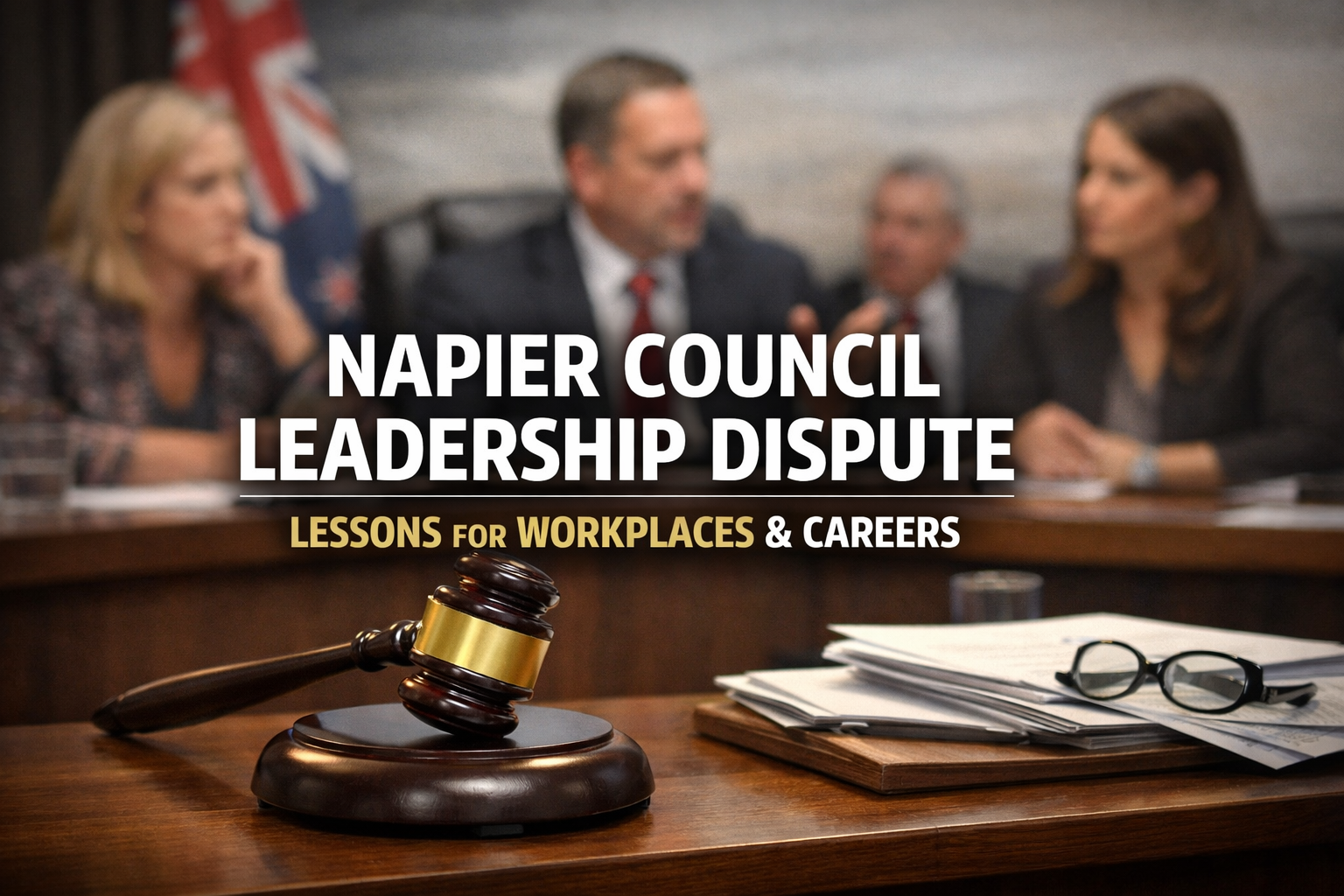 Napier Council Leadership Dispute Raises Questions About Workplace Leadership and Communication