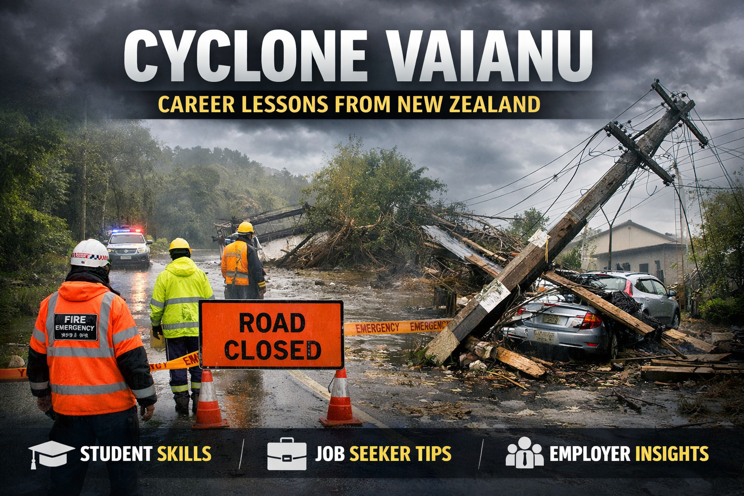 Cyclone Vaianu: What This New Zealand Emergency Teaches Students, Job Seekers, and Employers