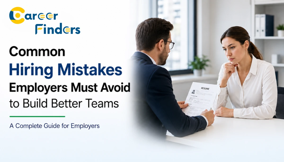CareerFinders.co Guide: Common Hiring Mistakes Employers Must Avoid to Build Better Teams