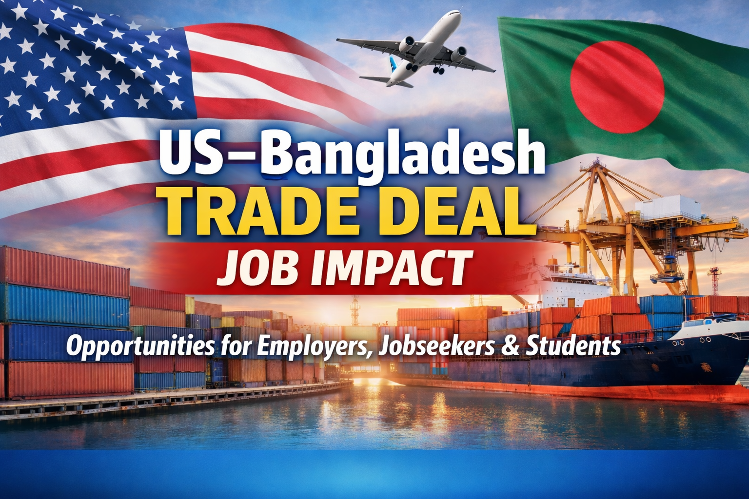 US–Bangladesh Trade Deal Creates New Opportunities for Employers, Jobseekers, and Students
