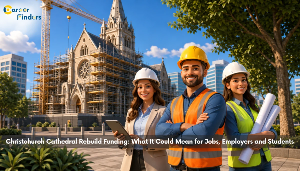 Christchurch Cathedral Rebuild Funding: What It Could Mean for Jobs, Employers and Students