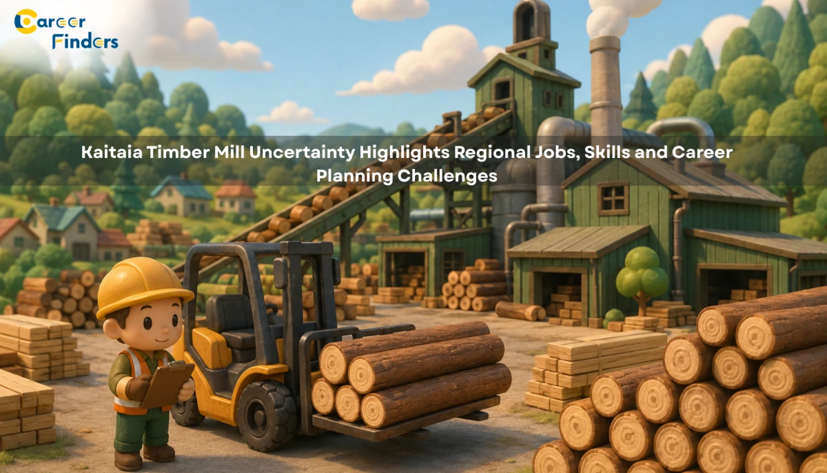 Kaitaia Timber Mill Uncertainty Highlights Regional Jobs, Skills and Career Planning Challenges